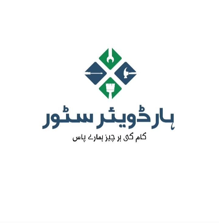 Logo with geometric design and text on a white background